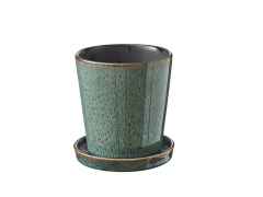 Bitz Κασπώ Stoneware Φ10x10,5 Εκ. I Gastro Green/Black