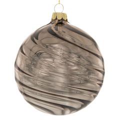 Iliadis Σετ 4 Ασημι Γυαλινη Μπαλα 10Εκ 