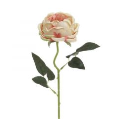 Inart Τεχνητό Λουλούδι Εκρού/Ροζ 50 Εκ. Κωδικός: 3-85-505-0091