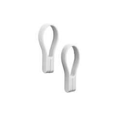 Zone Denmark Κρεμάστρες Πετσέτας Μαγνητικές Σετ 2 Τμχ 9 Εκ. - Loop Soft Grey