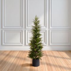 Iliadis Real Touch Ελατο 180Εκ Σε Μαυρο Κασπω 