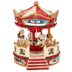 Iliadis Κουρδιστο Καρουζελ Με Μουσικη And Κινηση 20,5Χ18Χ24Εκ 