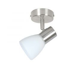 Inlight Μονόφωτο Σποτ Μεταλλικό Νίκελ Ματ 9064-1