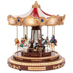 Iliadis Χριστουγεννιατικο Καρουζελ Με Φως Και Κινηση 30X30X33Ek Ρευματος 