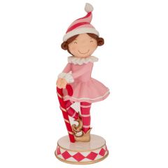 Iliadis Ροζ Πολυρεζιν Κοριτσι Ξωτικο Με Μπαστουνι 10.5Χ12.5Χ28.5Εκ 