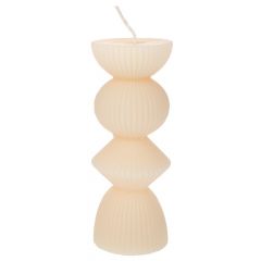 Iliadis Κερί Χειροποίητο Αρωματικό Κρεμ Φ5x14 Εκ