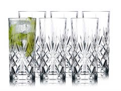 Lyngby Glas Ποτήρια Κοκτέιλ Κρυστάλλινα Σετ 6 Τμχ 15 Εκ. 360 ml - Melodia Clear