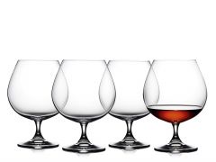 Lyngby Glas Ποτήρια Ποτού Cognac Γυάλινα Σετ 4 Τμχ 15 Εκ. 690 ml - Juvel Clear