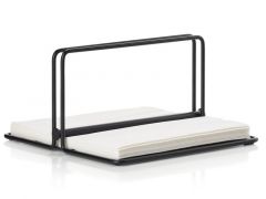 Zone Denmark Χαρτοπετσετοθήκη Μεταλλική 22,5x22,5x11,3 - Singles Black