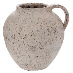 Iliadis Βάζο/Κανάτα Κεραμικό Αντικέ Γκρι 19,5x19,5x19,5 Εκ. 