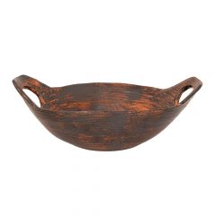 Iliadis Πιατέλα Κεραμική Αντικέ Καφέ 37,5x34x15 Εκ. 