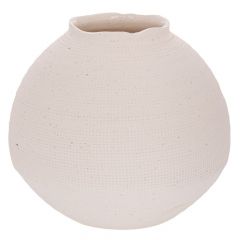 Iliadis Βάζο Κεραμικό Λευκό 26x26x21 Εκ. 