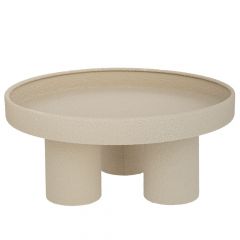 Iliadis Πιατέλα Με Πόδια Μεταλλική Κρεμ Φ30x13 Εκ. 