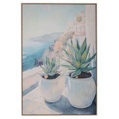 Iliadis Πίνακας Σε Καμβά "Plant" Πολύχρωμος 80x120 Εκ. 