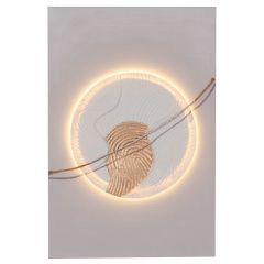 Iliadis Πίνακας Σε Καμβά "Κύκλος" Με Led Φωτισμό 60x90 Εκ. 