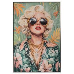 Iliadis Πίνακας Σε Καμβά "Γυναικεία Φιγούρα" Πολύχρωμος 80x120 Εκ. 