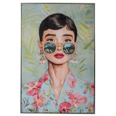 Iliadis Πίνακας Σε Καμβά "Γυναικεία Φιγούρα" Πολύχρωμος 80x120 Εκ. 