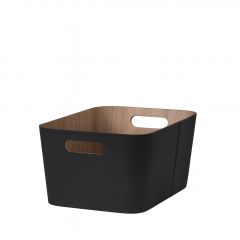 Espiel Καλάθι Υφασμάτινο Μαύρο 30,5x40,6x20,3 Εκ. Κωδικός: RAG107K6