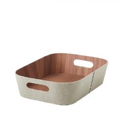 Espiel Καλάθι Υφασμάτινο Λευκό 26,2x37,5x11 Εκ. Κωδικός: RAG114K6