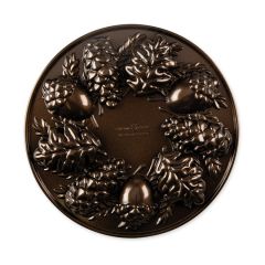 Nordic Ware Φόρμα Για 9 Μικρά Κέικ Woodland 31x3 Εκ. - Bronze