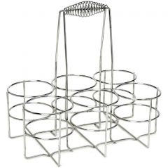 ESPIEL ΒΑΣΗ ΜΠΟΥΚΑΛΙΩΝ ΜΕΤΑΛΛΙΚΗ ΧΡΩΜΙΟ 32X22X32 ΚΩΔΙΚΟΣ: MTT152