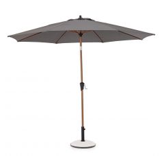 Bizzotto Palinuro Nat-Grey Pararsol 3M W-Tilt Ø300a - 246h