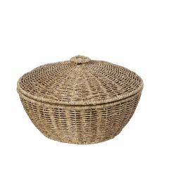 Espiel Καλάθι Από Συνθετικό Ρατάν Natural 28x28x18 Εκ. Κωδικός: KOD142