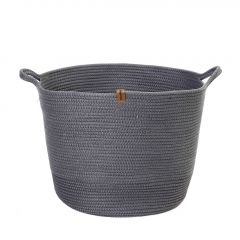 Espiel Καλάθι Από Σχοινί Γκρι Ø43x38 Εκ. Κωδικός: ROB150