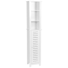 MRSHome Έπιπλο Mdf Λευκό 35x26x173 Εκ.