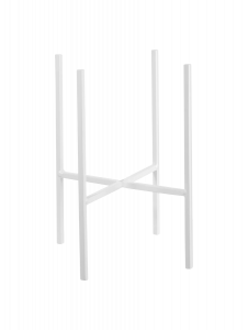 Asa Selection HARUKO Βάση Για Κασπώ Μεταλλική Λευκή 15x15x26 Εκ.