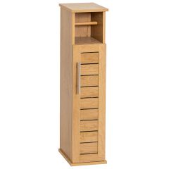 MRSHome Θήκη Για Χαρτί Υγείας Ξύλινη Natural 18x18x75 Εκ.