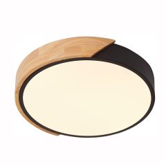 Sunlight Οροφης Φωτιστικο Led-Πλαφονιερα-Κωδ. Aglio-40-Bk 