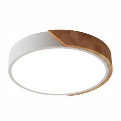 Sunlight Οροφης Φωτιστικο Led-Πλαφονιερα-Κωδ. Aglio-40-Wh 