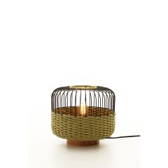 Sunlight Επιτραπέζιο Φωτιστικό Μεταλλικό/Σχοινί Πράσινο Ø27 Εκ. Alisa-T-Gr 