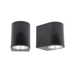 Sunlight Απλίκα Led Εξωτερικού Χώρου Μαύρη Bino-1706 