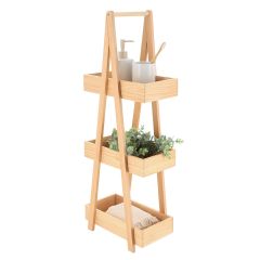 MRSHome Ραφιέρα 3 Επιπέδων Mdf Natural 30x19x81 Εκ.