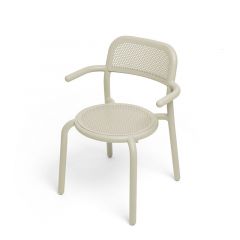 Fatboy Toní Καρέκλα Εξωτερικού Χώρου Αλουμινίου 59,5x55x80,5 I Desert 