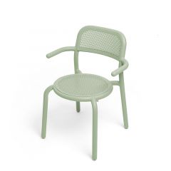 Fatboy Toní Καρέκλα Εξωτερικού Χώρου Αλουμινίου 59,5x55x80,5 I Mist Green 