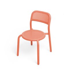 Fatboy Toní Καρέκλα Εξωτερικού Χώρου Αλουμινίου 51,3x55x80,5 I Tangerine 