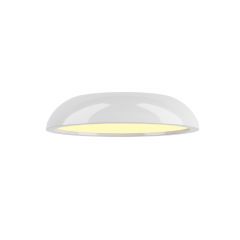 Sunlight Mia - Πλαφονιέρα Led Μεταλλική Λευκή Φ45 Εκ. - Dimmable
