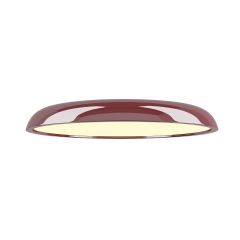 Sunlight Mia - Πλαφονιέρα Led Μεταλλική Βυσσινί Φ60 Εκ. - Dimmable