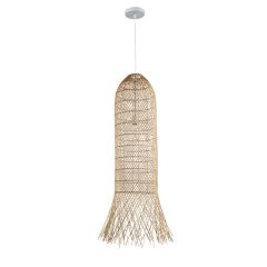 Sunlight Φωτιστικό Οροφής Ρατάν Natural Ø27 Εκ. Vento-27-N 