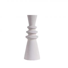Espiel Βάζο Κεραμικό Λευκό 14,3x14,3x38,3 Εκ. Κωδικός: TOF309