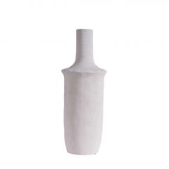 Espiel Βάζο Κεραμικό Λευκό 17x17x45 Εκ. Κωδικός: TOF314