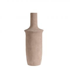 Espiel Βάζο Κεραμικό Μπεζ 17x17x45 Εκ. Κωδικός: TOF316
