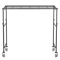 Espiel Ράγα Διπλή Μεταλλική Επεκτεινόμενη Μαύρη 125-232x40 98-164 Εκ. Κωδικός: AST873