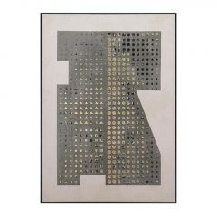 Espiel Πίνακας Σε Καμβά Γύψινος Γκρι 50X70 Εκ. Κωδικός: FAL502