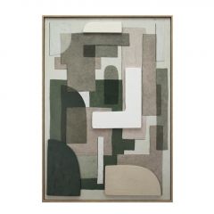Espiel Πινακας Σε Καμβα Γκρι Γυψινος 70Χ100Εκ Κωδικός: FAL505