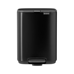 Brabantia BO Κάδος Απορριμμάτων Μεταλλικός 4 Lt. I Matt Black