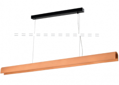 InLight Φωτιστικό Οροφής Ράγα Τερακότα Καφέ 6123-Terracotta